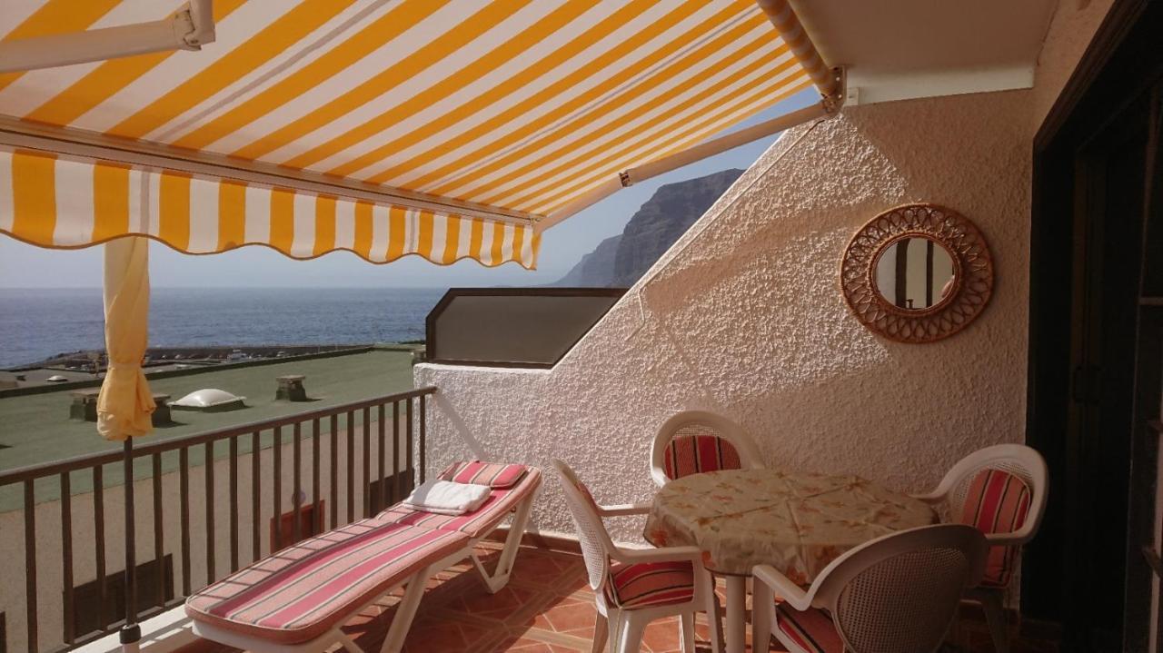 Apartment Mit Sonnenterrasse Und Panorama - Meerblick, 5 Min. Von Hafen + Strand Акантиладо-де-Лос-Хигантес Экстерьер фото