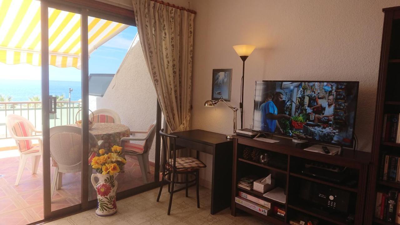 Apartment Mit Sonnenterrasse Und Panorama - Meerblick, 5 Min. Von Hafen + Strand Акантиладо-де-Лос-Хигантес Экстерьер фото